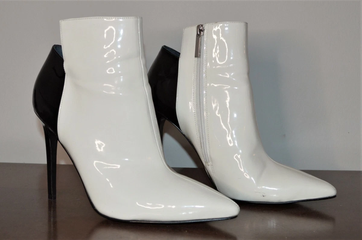 Kendall and kylie white booties cheap