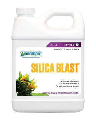 Botanicare Silica Blast - Liquid Supplement, For Use in Containers or Hydroponic