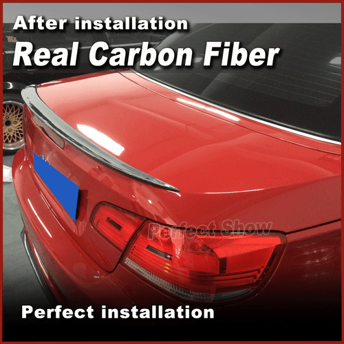 Carbon Spoiler Heckflügel HeckSpoiler Lippe für BMW 3ER E93 M3 Cabrio 2007-2013 - Bild 4 von 11