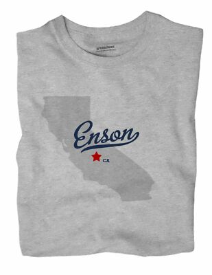 Enson California CA T-Shirt MAP