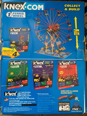K'nex Ferris Wheel 478 pieces #12078 | eBay