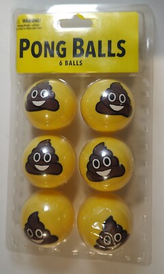  Ping Pong Balls Party Game Fun Table Tennis Balls 40 mm pack of 6 balls 