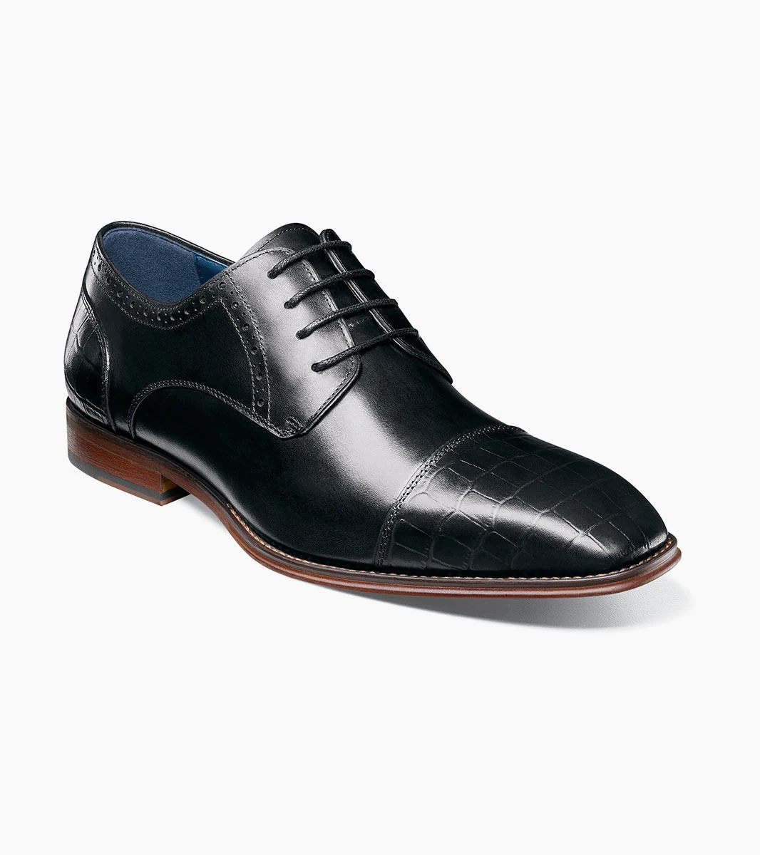 Stacy Adams Penley 25626-001 Cap Toe Oxford Black | eBay display picture 3