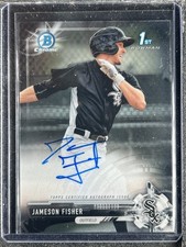 Fisher, Jameson - 2017 Bowman Chrome Prospect - Autograph - INV1