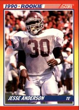 1990 Score #633 Jesse Anderson RC - FB