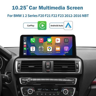 10.25'' Carplay/Android Auto Touchscreen für BMW 1/2er F20 F21 F23 Navi Mirror