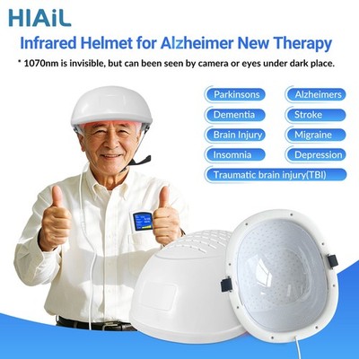 1070nm PBM Light Therapy Helmet for Brain Health Memory Focus and Sleep Support