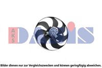 LÜFter MotorkÜHlung AKS Dasis 048029N FÜR Audi Seat Skoda VW KÜHlerlÜFter