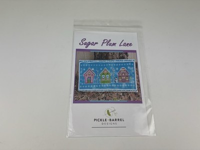 Pickle Barrel Designs Sugar Plum Lane Counted Cross stitch pattern 3S