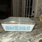 Vintage PYREX Amish Butterprint 0503 1 1/2 Quart Fridge With 503-C Lid USA Made