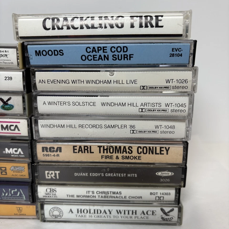 Vintage 25-CASSETTE Tape Mix Lot - Image 3 of 4