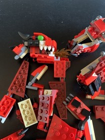 LEGO  Creator: Model: Creature: 31032 Red Creatures