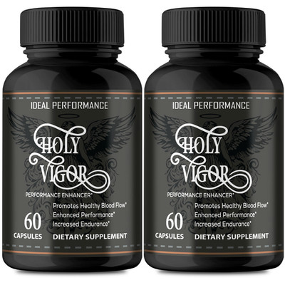 Holy Vigor Capsules, Advanced Holy Vigor Supplement Pills (2 Pack)