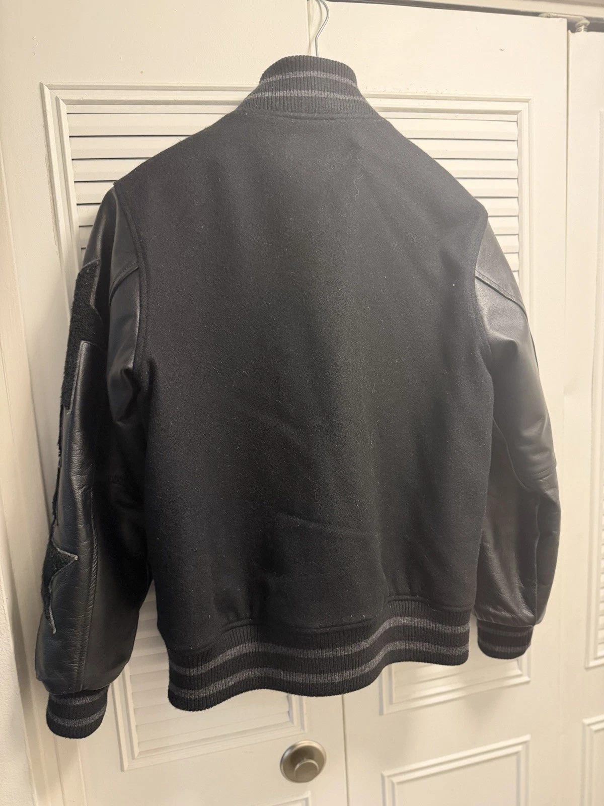 Bape Varsity Jacket Black (FW21) image 2