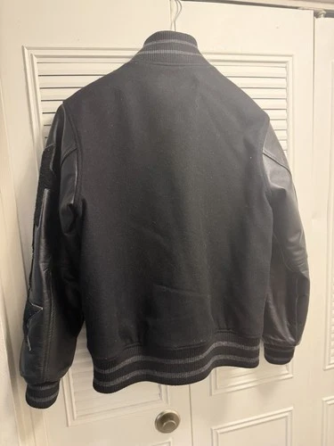 Bape Varsity Jacket Black (FW21) image 2