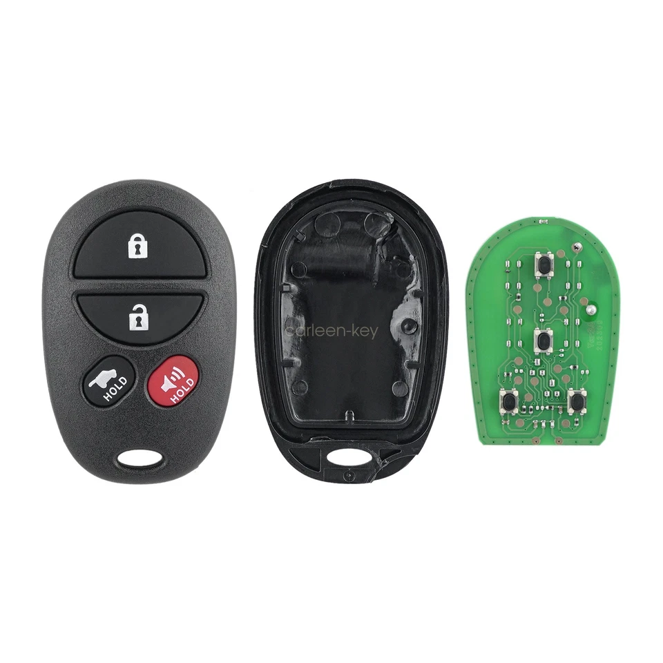 2 para Toyota Highlander 2008 2009 2010 2011 2012 2013 mando a distancia llavero 4B Foto 3 de 4