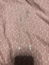 1pc Heart Necklace, 1pc Infinity Necklace Never Worn Before