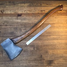 STUNNING Antique COLLINS LEGITIMUS Connecticut Pattern Axe ALL ORIGINAL USA