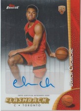 Ulrich Chomche 2024-25 Topps Finest Basketball #FBA-UC Flashback Autograph