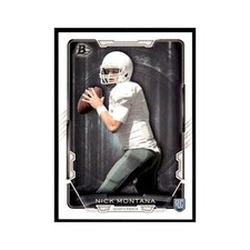 2015 Bowman Nick Montana RC Football Cards #110