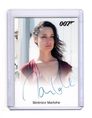 JAMES BOND 2016 ARCHIVES - SPECTRE EDITION BERENICE MARLOHE AUTOGRAPH SEVERINE