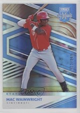 2020 Panini Elite Extra Edition Status Blue /249 Mac Wainwright #120 1gv4