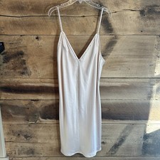 Victoria Secret Women  s Size Large Slip Dress Lingerie Rhinestone Accents NWT