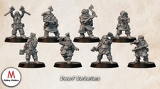 LOTR - Dwarf Barbarians 8 pce 