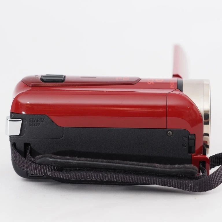 Canon iVIS HF R52 Red Digital Video Camera Camcorder VIXIA HF R52 w/Battery - Image 4 of 4