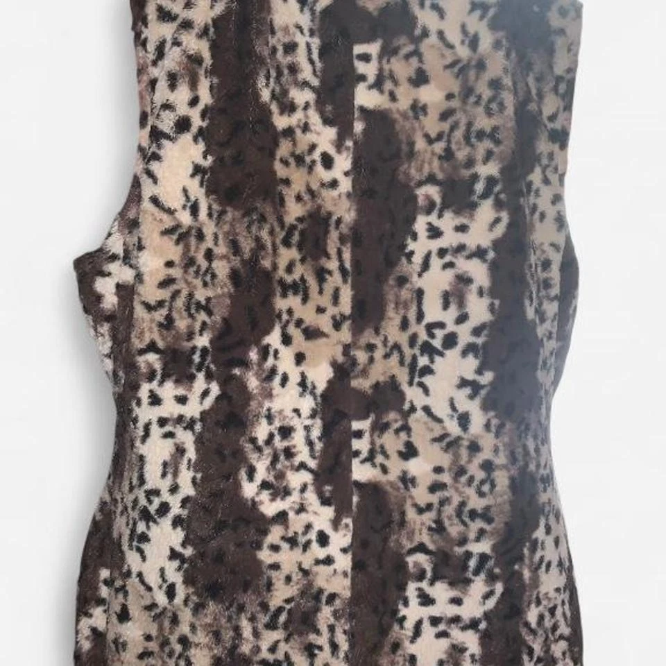 KC Collections Reversible Foldover Collar Button Vest - Size XL - Image 4 of 4