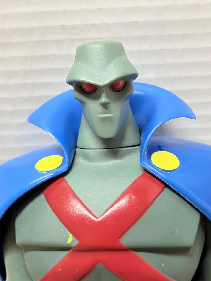 Vintage 2003 Mattel DC Comics Justice League Martian Manhunter 10" Figure Used - Image 2 of 4