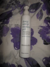 THIS WORKS DEEP SLEEP SHOWER GEL 99% NATURAL BODY WASH 8.4 OZ