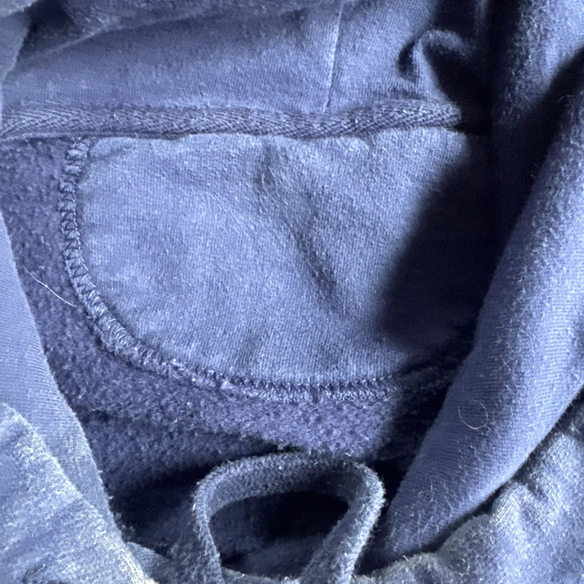 Vintage Mothman - Harbinger of Doom Unisex Pullover Hoodie Blue L View 4