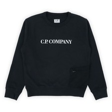 CP Company Kids Side Pocket Logo Sweatshirt (Navy) 14CKSS023B 002246M 76539929