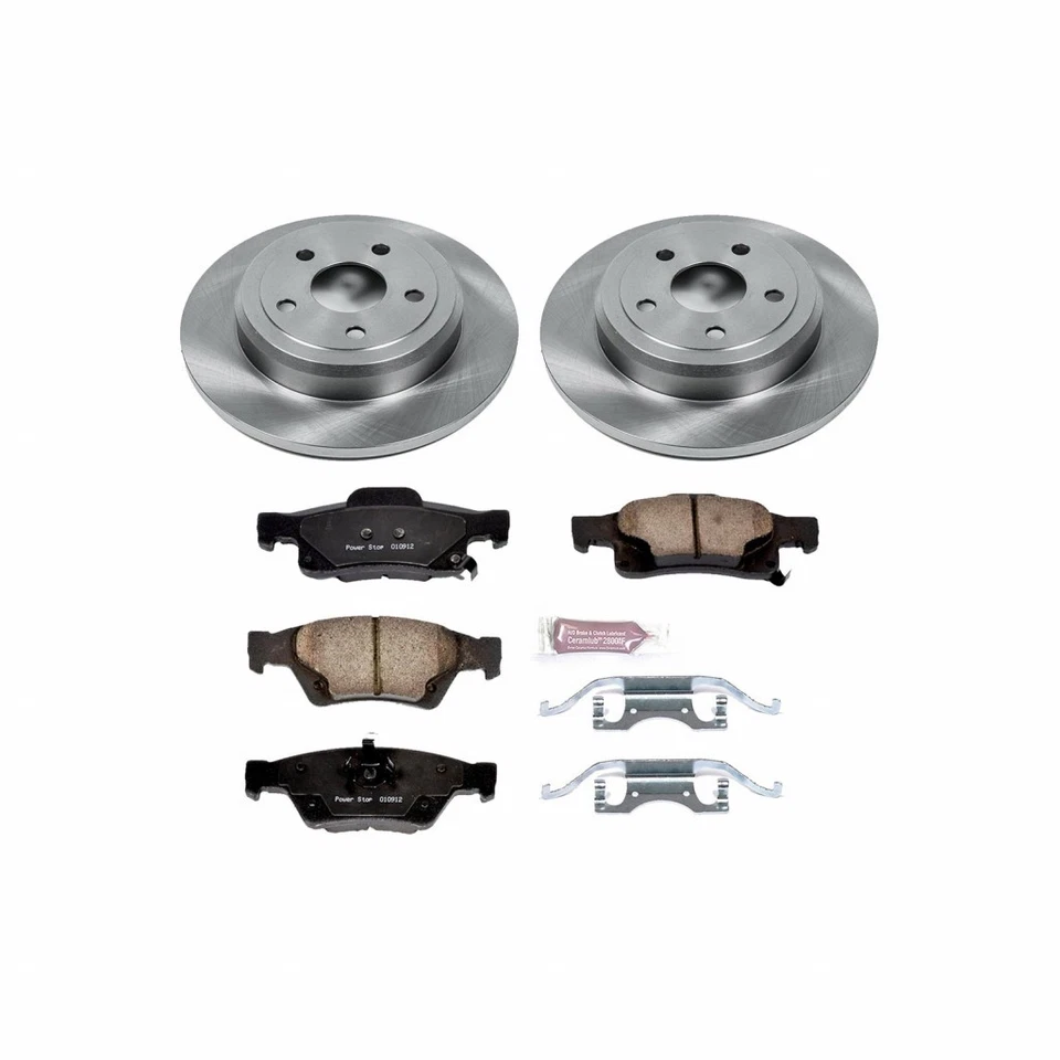 Power Stop Brake Kit For Dodge Durango 2011-2020 Rear Autospecialty Foto 2 de 4