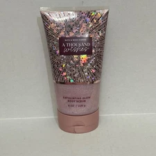 Bath & Body Works A Thousand Wishes Exfoliating Glow Body Scrub 8 oz NEW