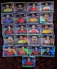 Topps Euro 2024 Stickers - All 21 Players Complete Set Captain Ronaldo Zidane