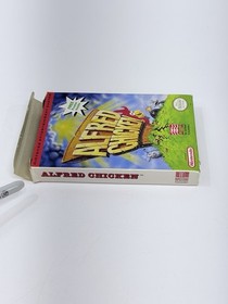 Alfred Chicken NES Nintendo Complete In Box Nice Condition With Poster CIB