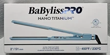 2 INCHES BaByliss PRO Nano Titanium Ultra-Thin Hair Straightener