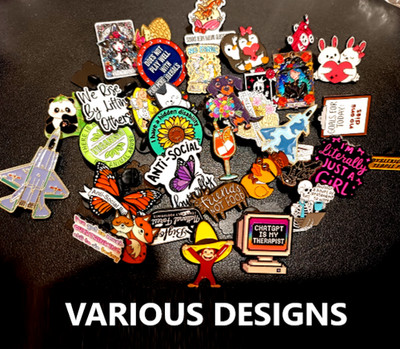 Verschiedene Designs Metall Emaille lustig Humor Tiere Brosche Revers Krawatte Tasche Pin etc..