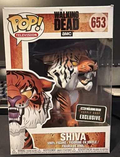 FUNKO POP! THE WALKING DEAD SHIVA 653  NEW Supply Drop Exclusive