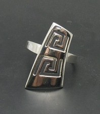 Stylish Genuine Sterling Silver Ring Hallmarked Solid 925 Handmade Empress