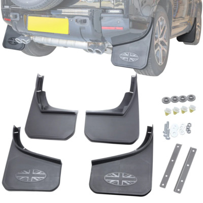 FLAG Mud flaps Mudguards Splash Guards fit for LR Defender 110 90 2020-2025