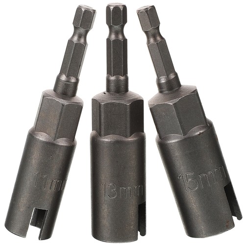 9 Stück Steckschlüssel Schlitz Flügelmutter Bohrer 1/4 Zoll Stangenbuchse - Bild 9 von 12