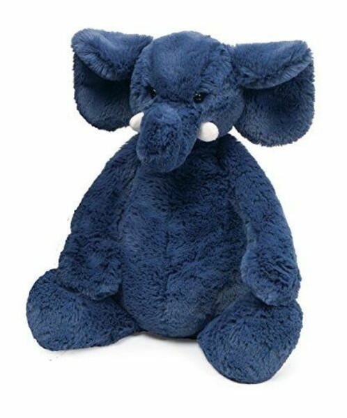 Jellycat Bashful Blue Elephant Medium 12in for sale online | eBay