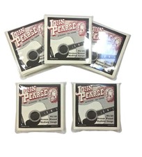 John Pearse Guitar Strings 5 Packs Acoustic 300M Medium Bronze Wound