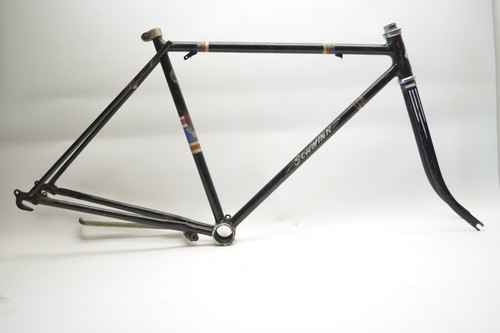 1955 SCHWINN 3 SPEED RACER BICYCLE BLACK 26" WHEEL 20" FRAME & FORK - Picture 12 of 15