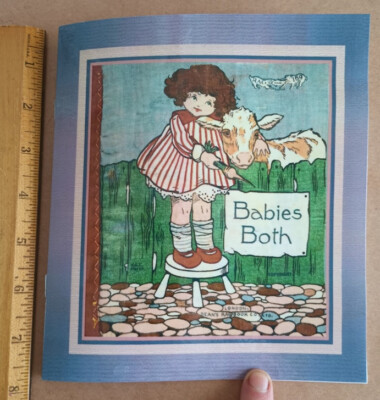 Dean's Rag Book Ltd (1916) Babies Both * Baby Animals * Children's Poetry No 159