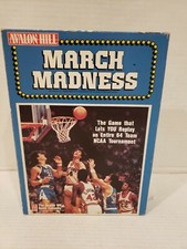 1990 The Avalon Hill March Madness Basketball Board Game 9265 (Rarely Used)