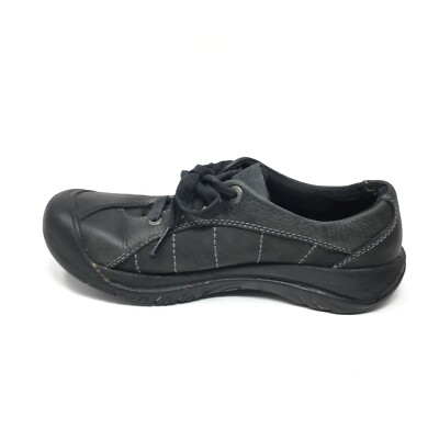 KEEN PRESIDIO MEN\'S BLACK LEATHER SNEAKERS SHOES SIZE 10.5 KEEN PRESIDIO MEN main image 2